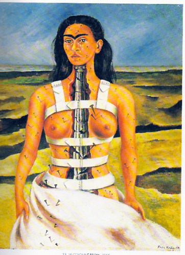 Frida Khalo peinture le corset Part.1-Atlaneastro