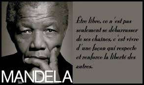 portrait n et blanc Mandela paix-Atlaneastro