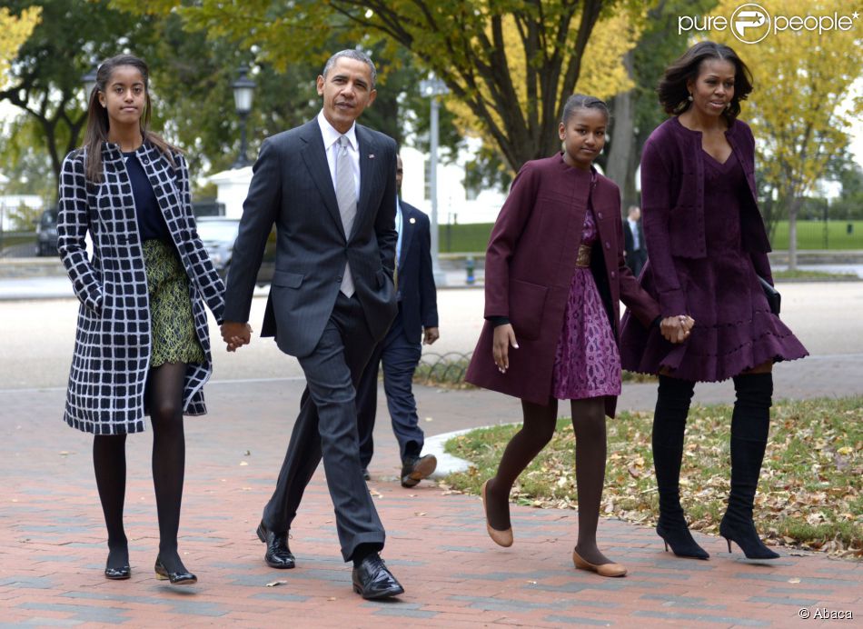 Barack Obama en famille Etats-Unis-Atlaneastro