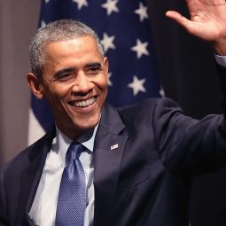 Barack Obamaex présidentd des Etats-Unis-Atlaneastro