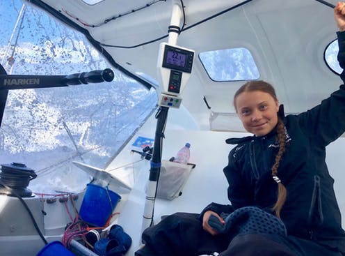 Greta Thunberg à bord de son voilier à zéro émission carbone sauver notre planète Part.2-Atlaneastro