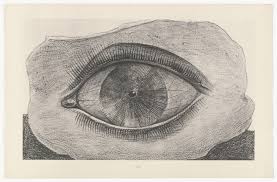 Max Ernst frottage N et B oeil Part.1-Atlaneastro