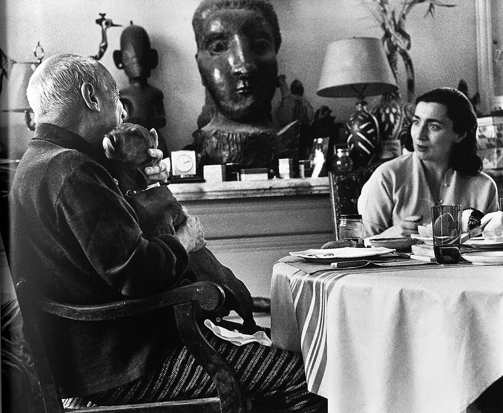 Dora Maaar et Picasso au restaurant photo N et B Part.3-Atlaneastro