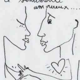 le sentiment amoureux dessin N et b Part.1-Atlaneastro