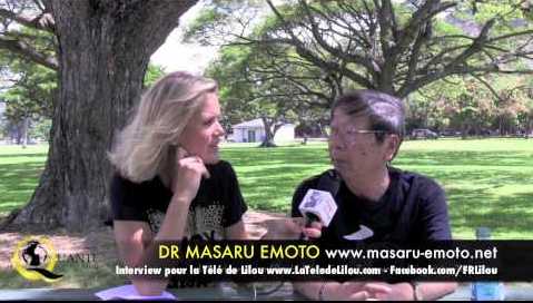 eau interview du Dr Emoto par la TV de Lilou Part.3-Atlaneastro