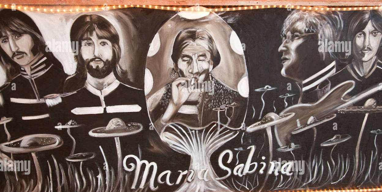 Maria Sabina peinture avec des étrangers Part.1-Atlaneastro