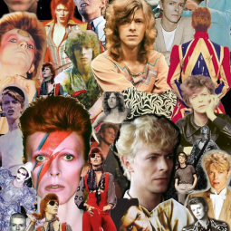 Bowie collage de photo de lui Part.2-Atlaneastro