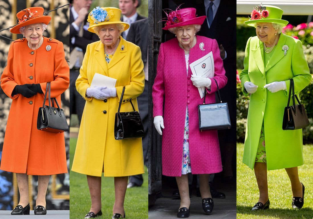 la reine Elisabeth II et ses vêtements de couleur Part.2-Atlanaastro