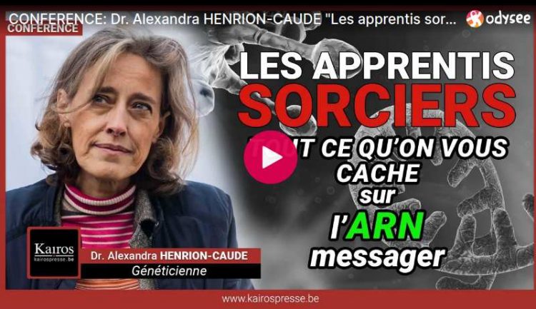 Alexandra Henrion Caude les apprentis sorciers Part.2 ARNm