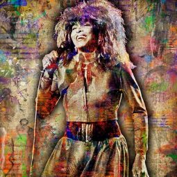 Tina Turner illustré par Bansky Part.1-Atlaneastro