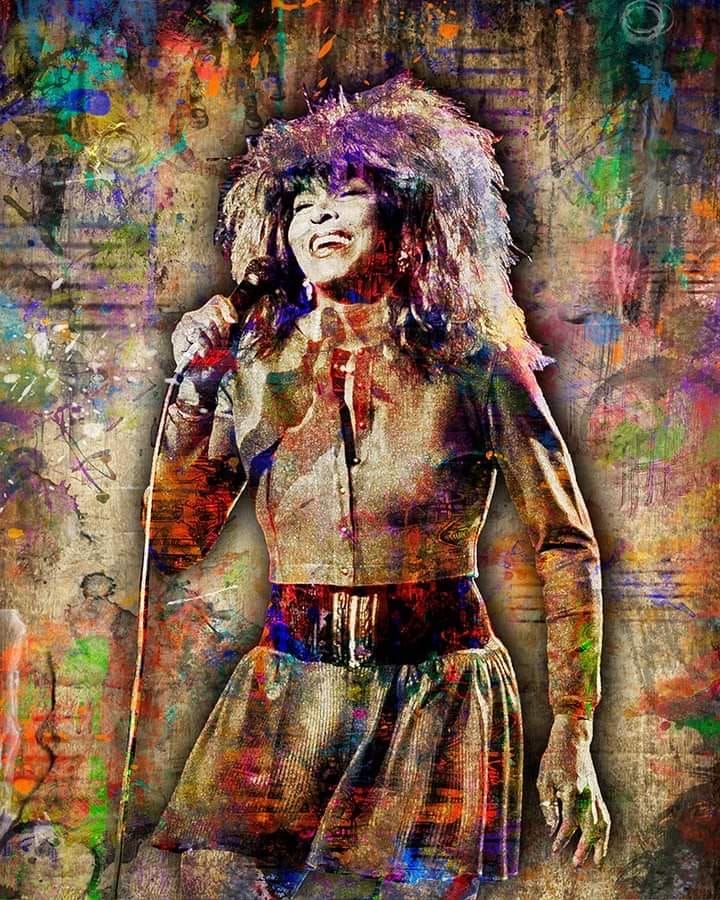 Tina Turner illustré par Bansky Part.1-Atlaneastro